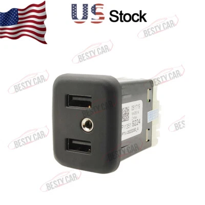 Puerto cargador USB 13523018 OEM auxiliar para reproductor de audio Buick/Chevrolet GM 13519224 Foto 1 de 4