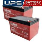 Batteries de remplacement Rascal AutoGo 555 (2) 12V 12Ah