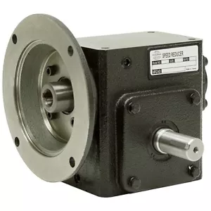 Reductor de engranaje helicoidal de hierro fundido en ángulo recto 10:1 0,77 HP 56C salida derecha en todo el mundo - Imagen 1 de 3