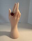 Ruby Red Costume Jewelry Statement Ring! Stretchable! One Size