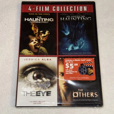 4 Film Collection: Eye, Others Haunting in Connecticut American Haunting NEW DVD - Image 1 of 4