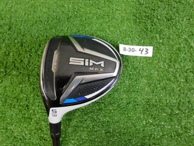 TaylorMade SIM Max 18* Left Hand 5 Wood Bassara E42 Lite Senior Graphite - Image 1 of 4