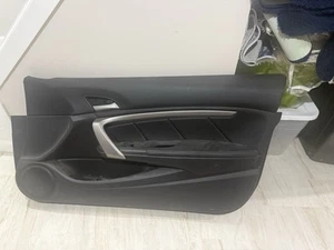 2008 2012 HONDA ACCORD SEDAN EX-L FRONT RIGHT PASSENGER DOOR TRIM PANEL OEM+ - Picture 1 of 3