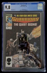 Marvel Comics Starriors #1 (1984) Bill Sienkiewicz Cover! CGC 9.8 White Pages! - Picture 1 of 2