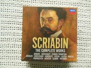 SCRIABIN: THE COMPLETE WORKS - 18 CD Box Set & 84 Page Booklet - All Near Mint - Picture 1 of 17