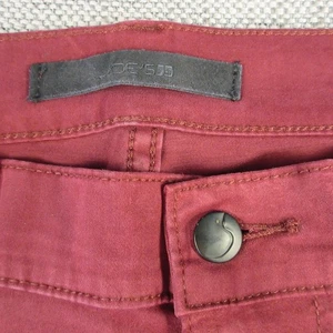 Joes Burgundy Brushed Jeans The Brixton  Straight and Narrow 34 x 32 - Picture 1 of 11