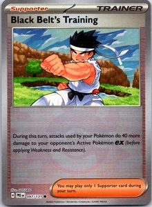 Black Belt's Training - Poke Ball Common SV: Prismatic Evolutions 097/131 NM - Picture 1 of 1