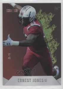 2021 MATTE Blaster Box Chase Red Foil - Green Flames /12 Ernest Jones RC - Picture 1 of 3