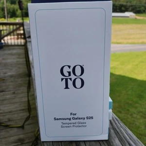 GOTO Samsung Galaxy S25 Tempered Glass Screen Protector - Photo 1 sur 4