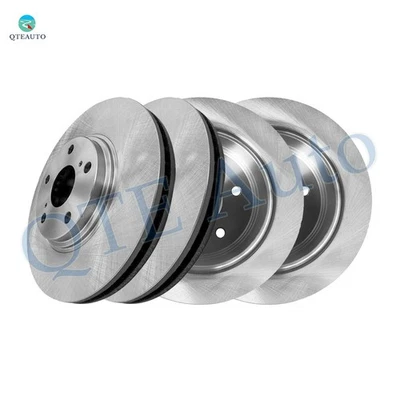 Juego de 4 rotores de disco de freno delanteros 296 mm-traseros 269 mm para Lexus ES300 2002 2003 base Foto 1 de 4