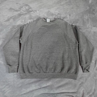 Sudadera De Colección Dickies Raglán Para Hombre XL (Se Ajusta a L) Longitud Recortada Gris LEER  Foto 1 de 4