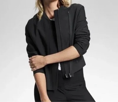 Athleta Stellar Jacket Black Size Medium - Image 1 of 4