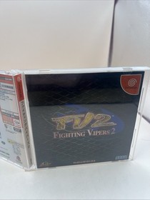 Fighting Vipers 2 (Sega Dreamcast, 2001) Japan US Seller Complete