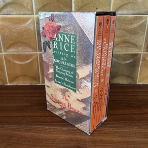 Anne Rice A.N. Roquelaure The Sleeping Beauty Novels 3x Box Set Plume Penguin - Bild 1 von 12