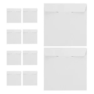 10 Pcs CD Bag Disc Pack Holder Cd/dvd Mailer with Protection Mailers - Afbeelding 1 van 12