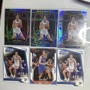 (6) All RC π₯ Josh Giddey 2021-22 Select Blue Shimmer Rookie #58 Silver Prizm - Picture 1 of 6