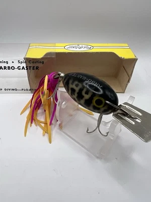 Fred Arbogast ARBO-GASTER ВИНТАЖНЫЙ с хвостом и светящийся - Изображение 1 из 4