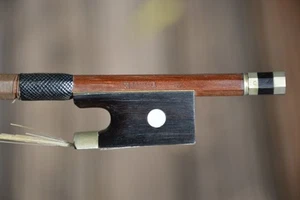 Old FRENCH VIOLIN BOW, BAZIN signed TOURTE in 1920, "France Archets" certificate - Imagen 1 de 17