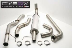 TOYOTA LAND CRUISER 100 AMAZON 3 INCH (76mm) STAINLESS STEEL EXHAUST SYSTEM