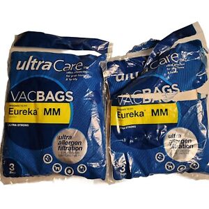 5 Ultra Care Eureka MM Micro-lined Allergen Filtration Vacuum Cleaner Bags VAC