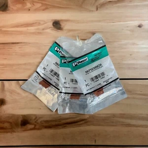 Lot 3 Cat5e Keystone Punch down Data Jacks Panduit NKP5E88MOR Free Shipping - Afbeelding 1 van 3