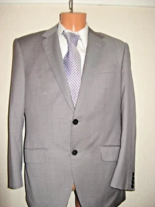 WORN ONCE BOYS PALE GREY M&S SINGLE BREAST FASHION PROM SUIT 38R CHEST 32R 29L - Picture 1 of 10