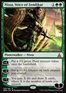 MTG NISSA, VOICE OF ZENDIKAR EXC - SIGNED/FIRMATA VOCE DI ZENDIKAR - OGW - Foto 1 di 1
