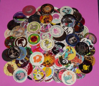 Pogs * Caja misteriosa * 250 Pogs * 2 álbumes * 4 tubos * Alfombra de juego * 15 Slammers Foto 1 de 4