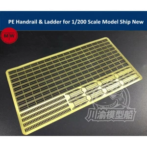 Photo-Etched PE Handrail & Ladder Set for 1/200 Scale Model Ship New - Picture 1 of 6