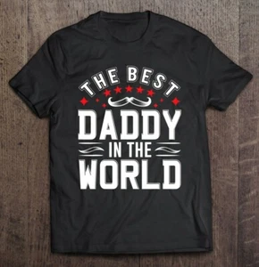 Hombres El Mejor Papá del Mundo Padre Papá Día del Padre Unisex Camisa Regalo para D - Imagen 1 de 3