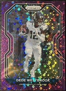 2020 Panini Prizm No Huddle Purple Prizm /35 Dede Westbrook #94