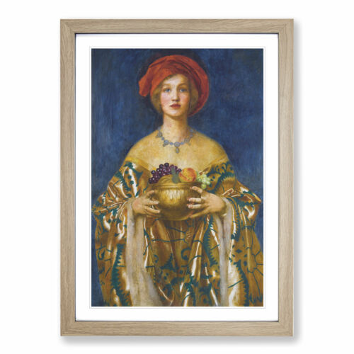 The Golden Bowl By Frank Cowper Cadogan Wall Art Print Framed Picture Poster