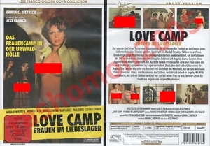 DVD LOVE CAMP Nanda van Bergen Jess Franco Exploitation Uncut Region 2 PAL NEW - Picture 1 of 1