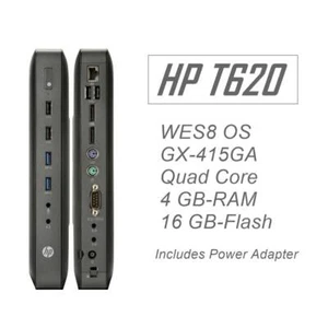 HP T620 Thin Client WES8 AMD GX-415GA Quad Core 1.5GHz 4GB-R 16GB-F G6F36AA#ABA - Picture 1 of 1