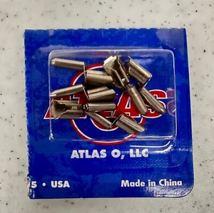 Atlas #6095 O Gauge 3-Rail Transition Joiners for Tubular Track (6 Pcs/Pkg). NEW - Picture 1 of 2