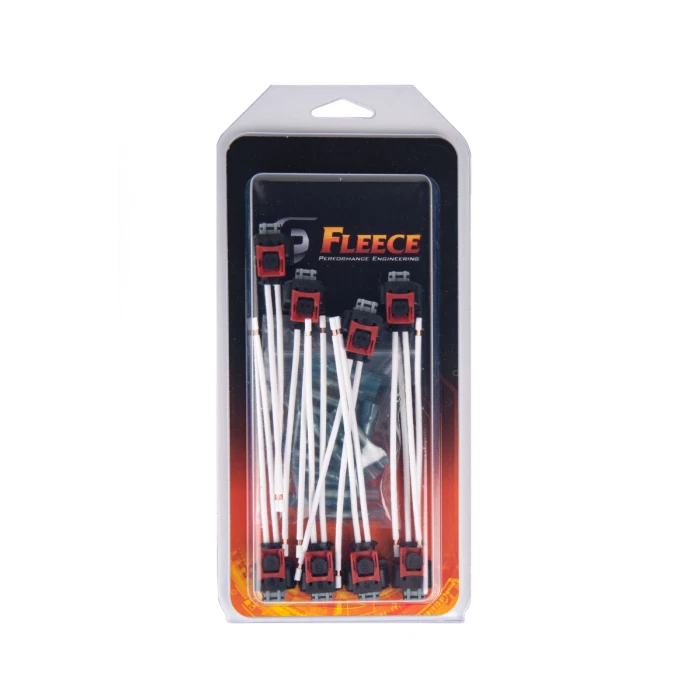 Fleece Fuel Injector Connector W/ Pigtail For 17-22 L5P 6.6L Duramax - 8 Pack - Image 1 of 4