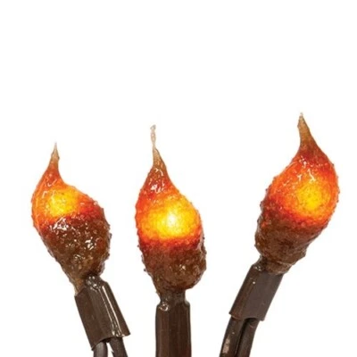 BOMBILLA DE SILICONA GRUBBY TEENY LIGHT HEBRA 20 Ct Cable Primitive Country NUEVO Foto 1 de 2