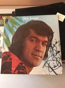 Dick Jensen Vinyl Lp SIGNED AUTOGRAPHED KZ31794 Rare - Picture 1 of 6