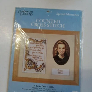 Candamar Special Memories Pink Baby Counted Cross Stitch Kit 50911 NEW - Picture 1 of 4
