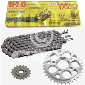 Chain Set Ducati Superbike 748 SP SPS 95-98 Chain DID 520 VX2 96 Open 14/38 - Picture 1 of 4