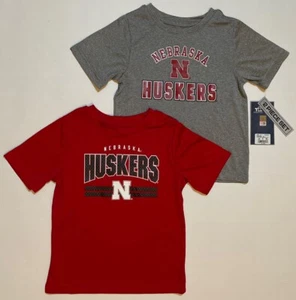 Team Athletics Nebraska Huskers 2 piece set T-shirt Unisex Children Size 4T - Bild 1 von 8