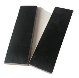 2 básculas de cuchillo Micarta negras de lona manijas empuñaduras de pistola Micarta fabricación de cuchillos - Imagen 1 de 5