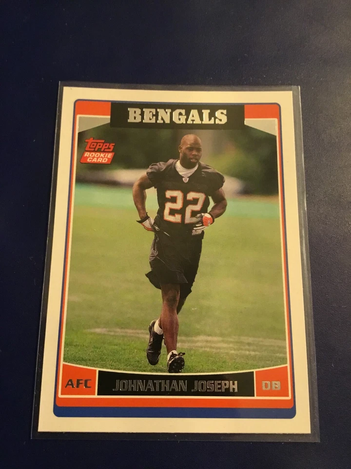 2006 Topps #326 Johnathan Joseph Rookie Special Edition Cincinnati Bengals   Foto 1 de 1