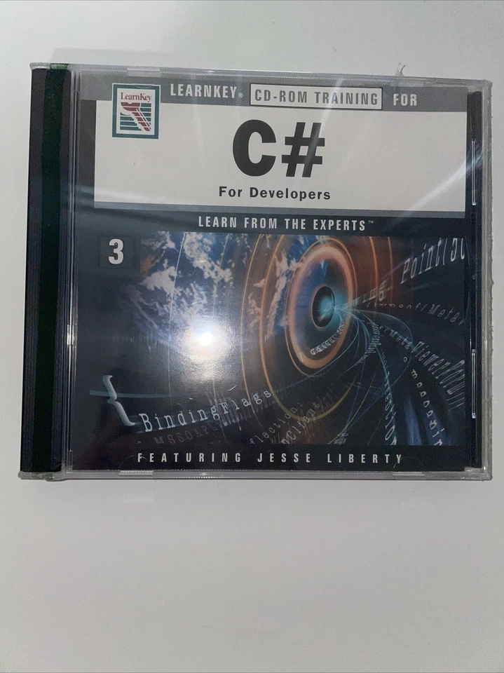 Microsoft C# Cd ROM Tecla de aprendizaje de capacitación sellada para desarrolladores  Foto 1 de 3