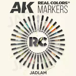 AK Interactive Real Colours Markers - FULL RANGE of Pens, Packs and Deluxe Set - Picture 1 of 95