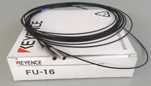 KEYENCE FU-16 Fiber Optic Probe Integrated Lens -2m Photoelectric Sensor 2064-KEY00 - Picture 1 of 1