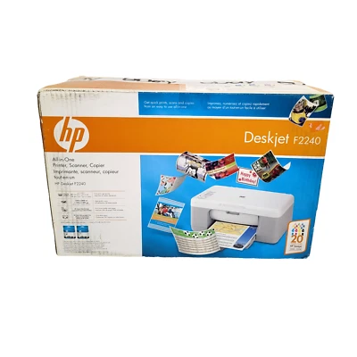 HP DeskJet F2240 All-in-One Color Inkjet Printer Working Needs Ink - Image 1 of 4