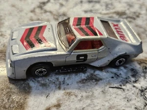 Vintage Matchbox Superfast 1970 AMX PRO STOCKER  GRAY #9 - Picture 1 of 6