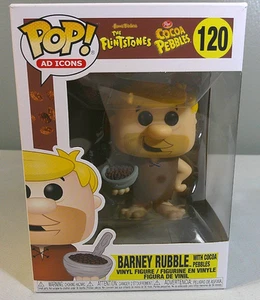 Funko Pop! Vinilo: Los Picapiedra - Barney Rubble con guijarros de cacao #120 - ¡NUEVO EN CAJA! - Imagen 1 de 6