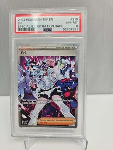 Tarjeta 2024 POKEMON FUERZAS TEMPORALES ILUSTRACIÓN ESPECIAL RARA SEÑOR #210 ERI PSA 8 - Imagen 1 de 1